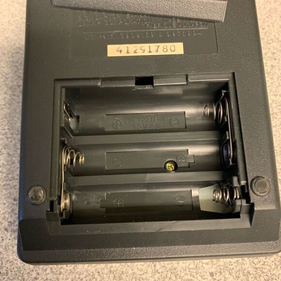 Sharp Elsi Mate EL-1611 Electronic Calculator With AC Adapter - Picture 6 of 7